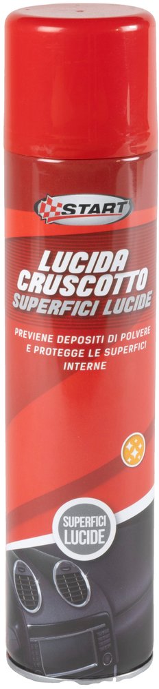 START Spray Detergente Lucida Cruscotto 400 ml per auto effetto lucido