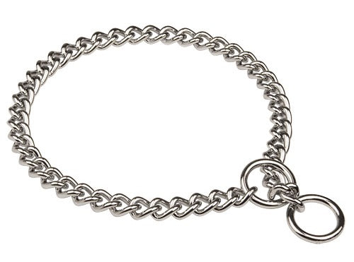 PET COLLARE A CATENA A STROZZO CM.60 X CANI