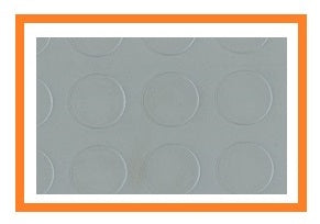 PAVIMENTO PVC BOLLE H.100 GRIGIO (MQ.25)MT.25