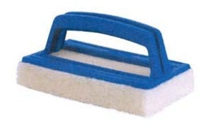 PISCINE:SPUGNA CM 14 C/MANICO PLASTICA