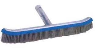 PISCINE:SPAZZOLONE CURVO X ALGHE CM 45S/MANICO