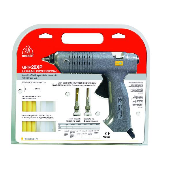 PISTOLA INCOLLATRICE MAESTRI 80W GRIP20XP EXTREME PROF.