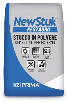K2 STUCCO IN POLVERE X RESTAURO DA ESTERNO 5 KG