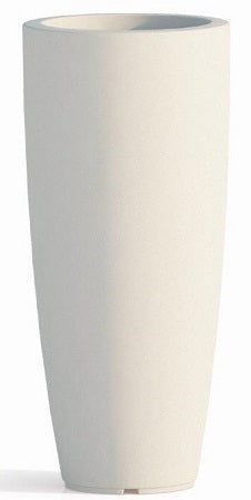 VASO STILO TONDO TOP BIANCO CM.40 H 90