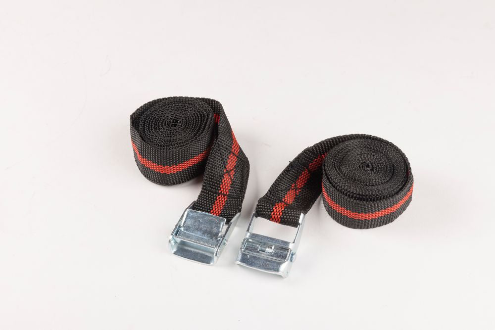 Coppia cinghie 2,5 mt in doppio blister