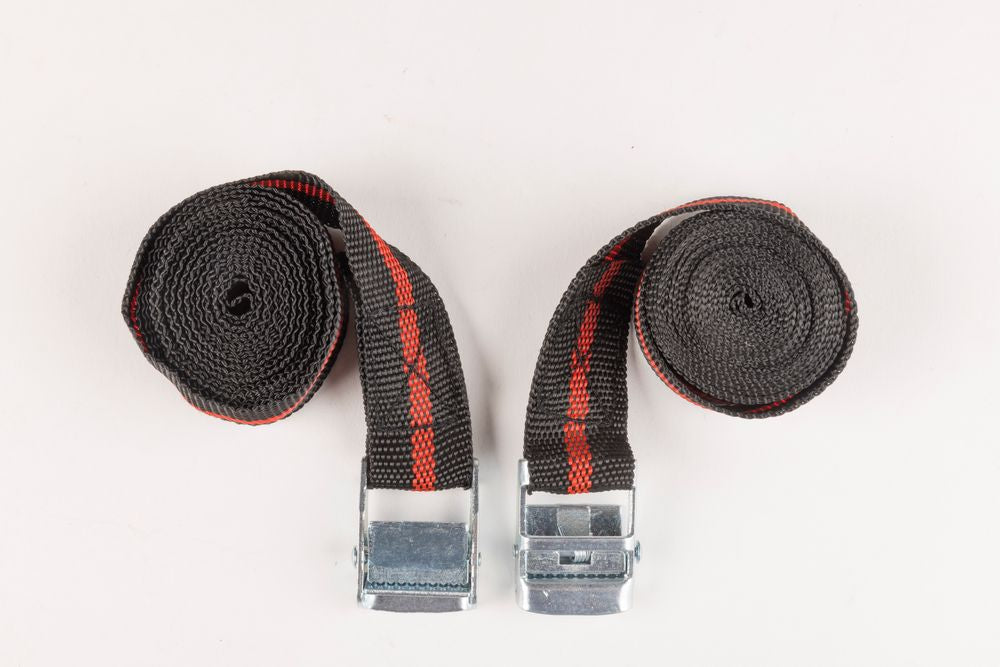 Coppia cinghie 2,5 mt in doppio blister