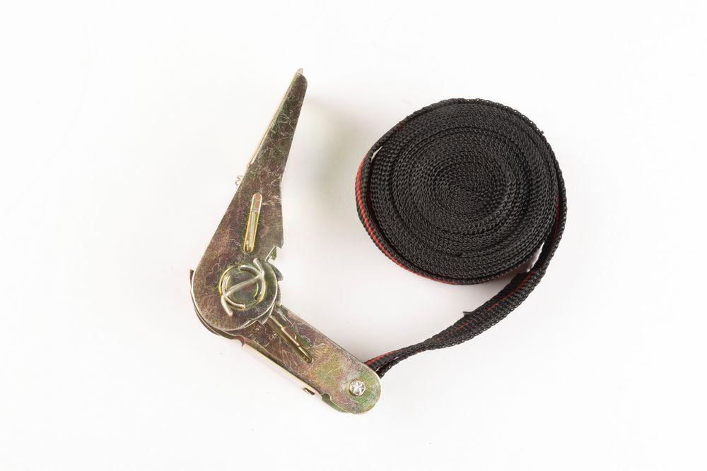 Cinghia singola 5 mt con cricchetto in doppio blister