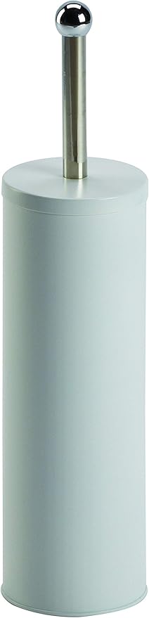 King Home PORTASCOPINO BIANCO in acciaio 9,5x38,5h cm