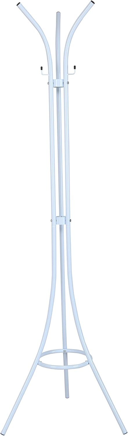 King Home Appendiabito acciaio 48x175 cm bianco