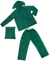 IMPERMEABILE COMPLETO NYLON NETTUNO VERDE L