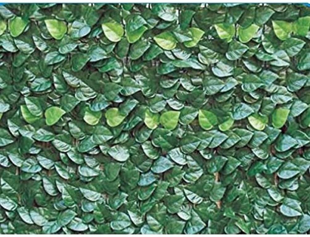 Garden Friend Recinzione pvc con foglie lauro H. 100 L. 300