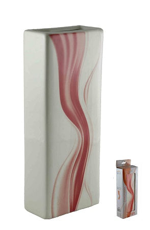 UMIDIFICATORE CERAMICA XTRA' RETTANGOLARE DECORO ROSSO