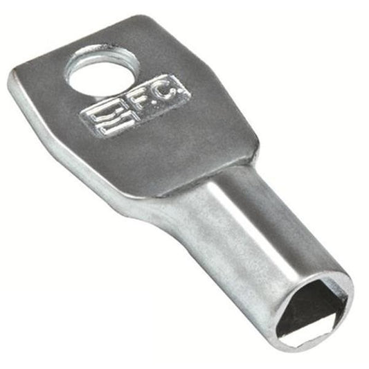 COM ART.625 CHIAVETTA ZINCATA X SPORTELLI TRIANGOLARE