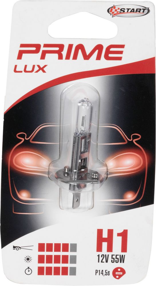 START H1 Lampadina Singola Alogena per luci auto 12V 55W P14,5s