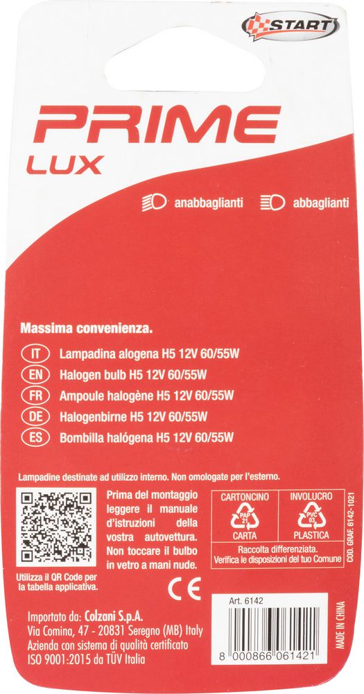 H5 Lampadina Singola Alogena per luci auto 12V 40/45W P45t