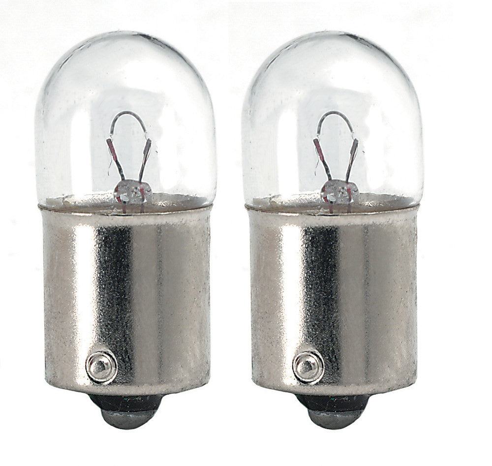 R5W Coppia di lampadine per luci targa auto 12V 5W BA15s