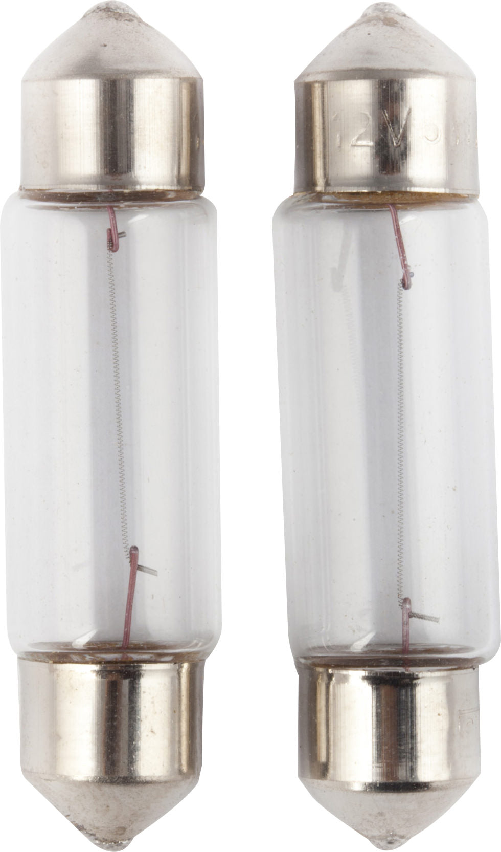 C5W Coppia di Lampadine Siluro per luci auto 12V 5W SV8,5 misure 8mm