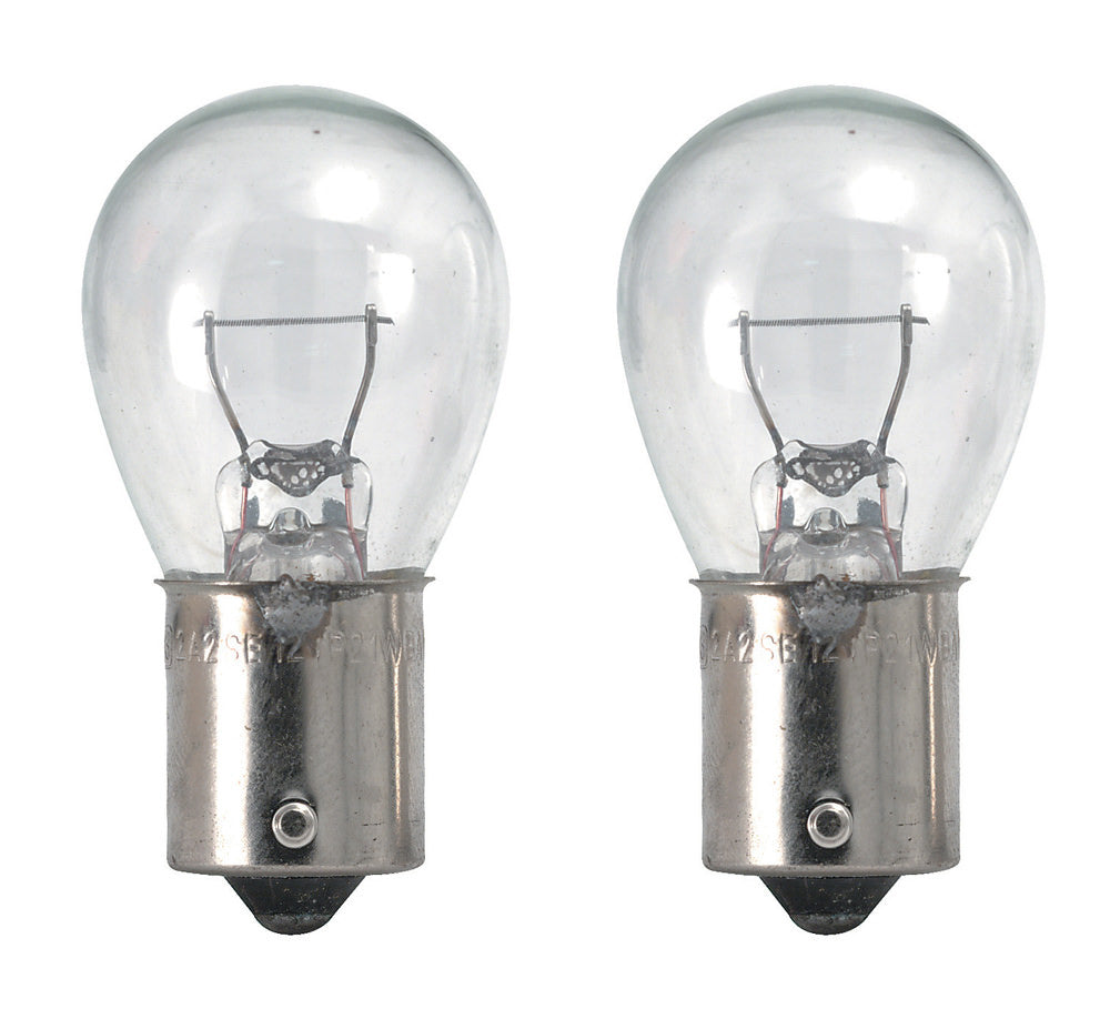 P21W Coppia di Lampadine per luci lampeggiatori auto 12V 21W BA15s