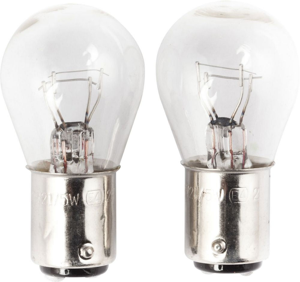 START Coppia di Lampadine biluce per luci auto 12V P21/5W BAY15d