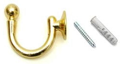GANCIO TENDA SUPER 48 MM. ORO confezione da PEZZI 10