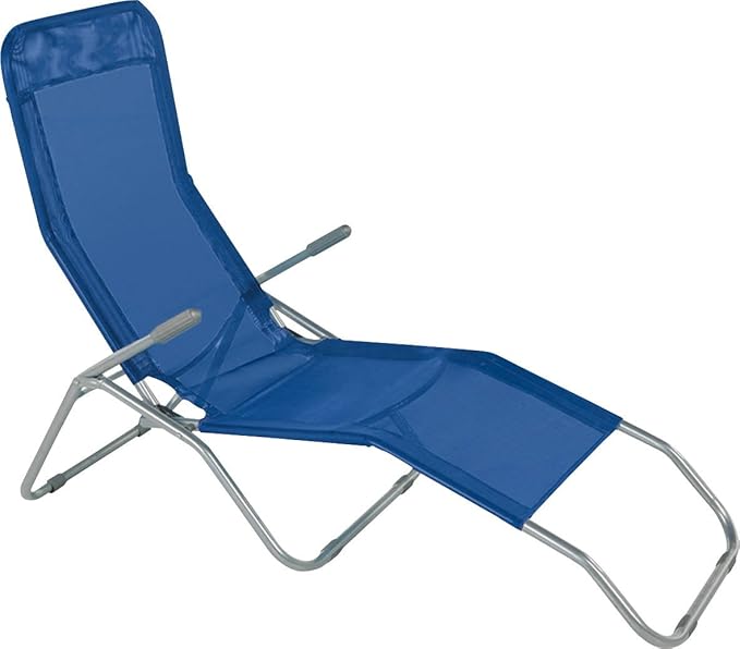 Garden Friend Sdraio Formentera basculante 57x140x96h cm blu