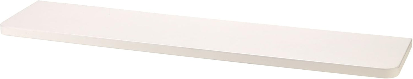 King Home MENSOLA IN TRUCIOLARE NOBILITATO BORDATO SU 3 LATI BIANCO(cm 70x2x20) CARTONE DA 4 PEZZI