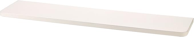 King Home MENSOLA IN TRUCIOLARE NOBILITATO BORDATO SU 3 LATI BIANCO(cm 70x2x20) CARTONE DA 4 PEZZI
