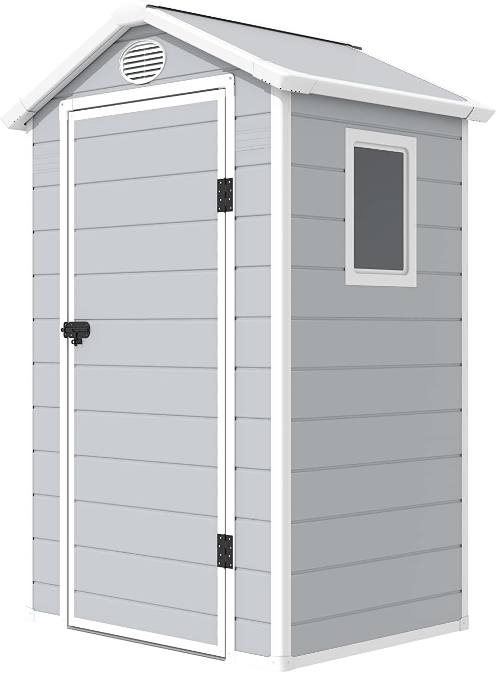 Garden Friend Casetta in plastica Harmony Small Store H. 204 P. 104 L. 134 cm grigia