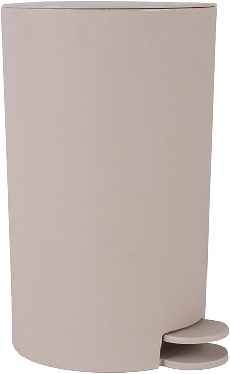 King Home PATTUMIERA C/PEDALE IN POLIPROPILENE 3 LT TORTORA 16x25,5h cm