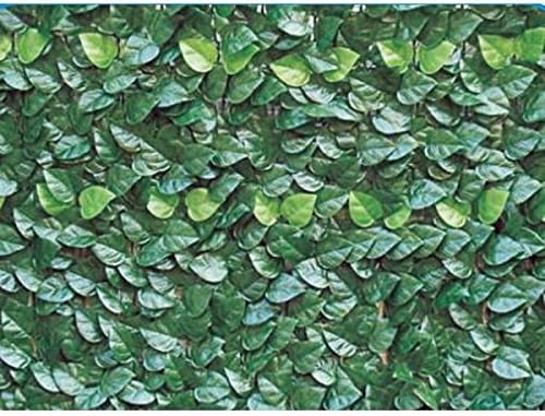 Garden Friend Recinzione pvc con foglie lauro H. 150 L. 300