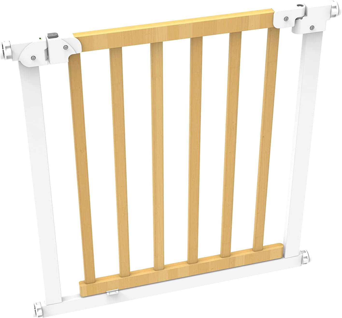 King Home CANCELLETTO BIMBI WOOD BIANCO metallo + legno 75x76h cm bianco/naturale