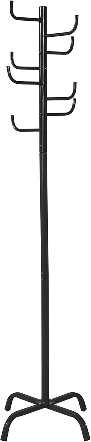 King Home Appendiabito acciaio 50x175h cm nero