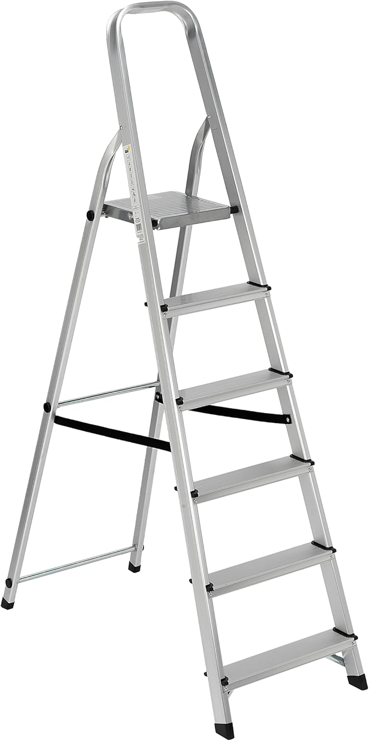 Garden Friend Scala alluminio 6 gradini 47x105x172h cm portata max.150 kg