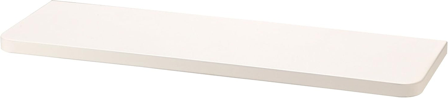 King Home MENSOLA IN TRUCIOLARE NOBILITATO BORDATO SU 3 LATI BIANCO(cm 60x2x20) CARTONE DA 4 PEZZI