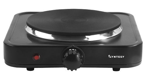 FORNELLO ELETTRICO 1000W 1 PIASTRA SYNTESY