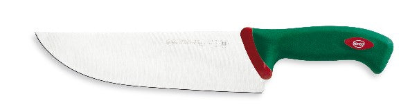 SANELLI L.VERDE COLTELLO MACELLAIO AFFETTARE CM.33
