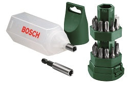BOSCH ACC.SET BITTONE CACCIAVITE 25PZ