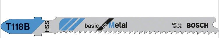 BOSCH LAME X METALLO T118B BASIC CNF 5PZ