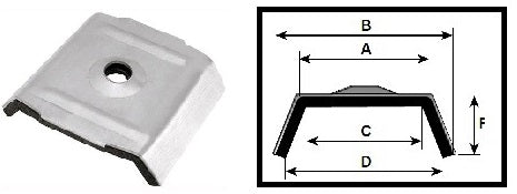 CAPPELLOTTO GRECA 25-29 GRIGIO RAL 9002C/GUARNIZIONE confezione da PEZZI 100
