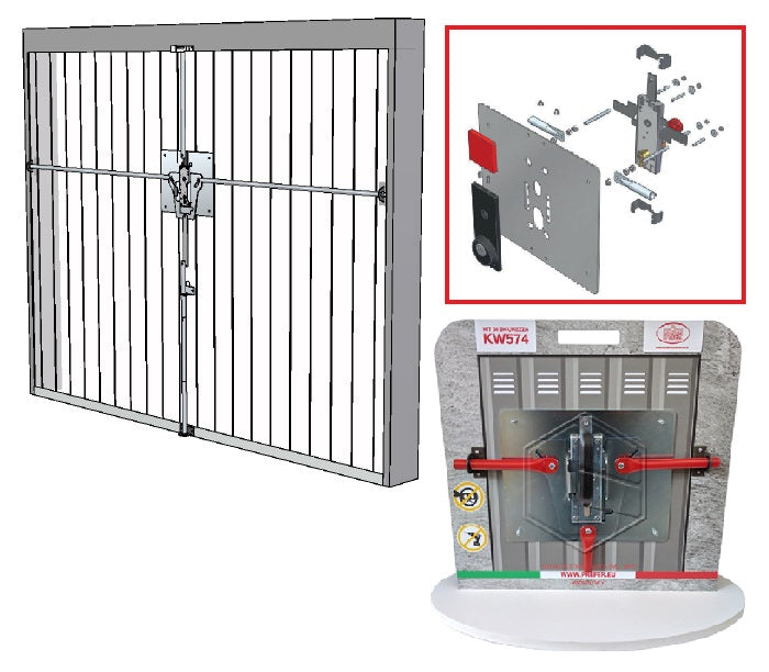 KIT DI SICUREZZA PREFER 4 PUNTI X BASCUL. KW574