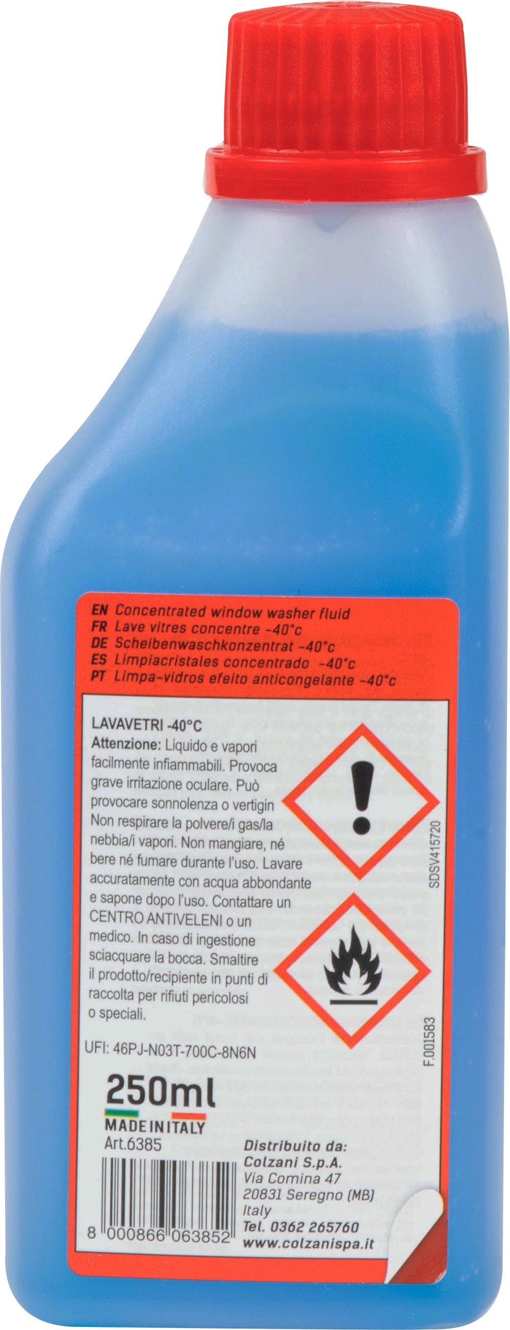START Liquido tergivetro concentrato effetto deghiacciante -40? 250 ML