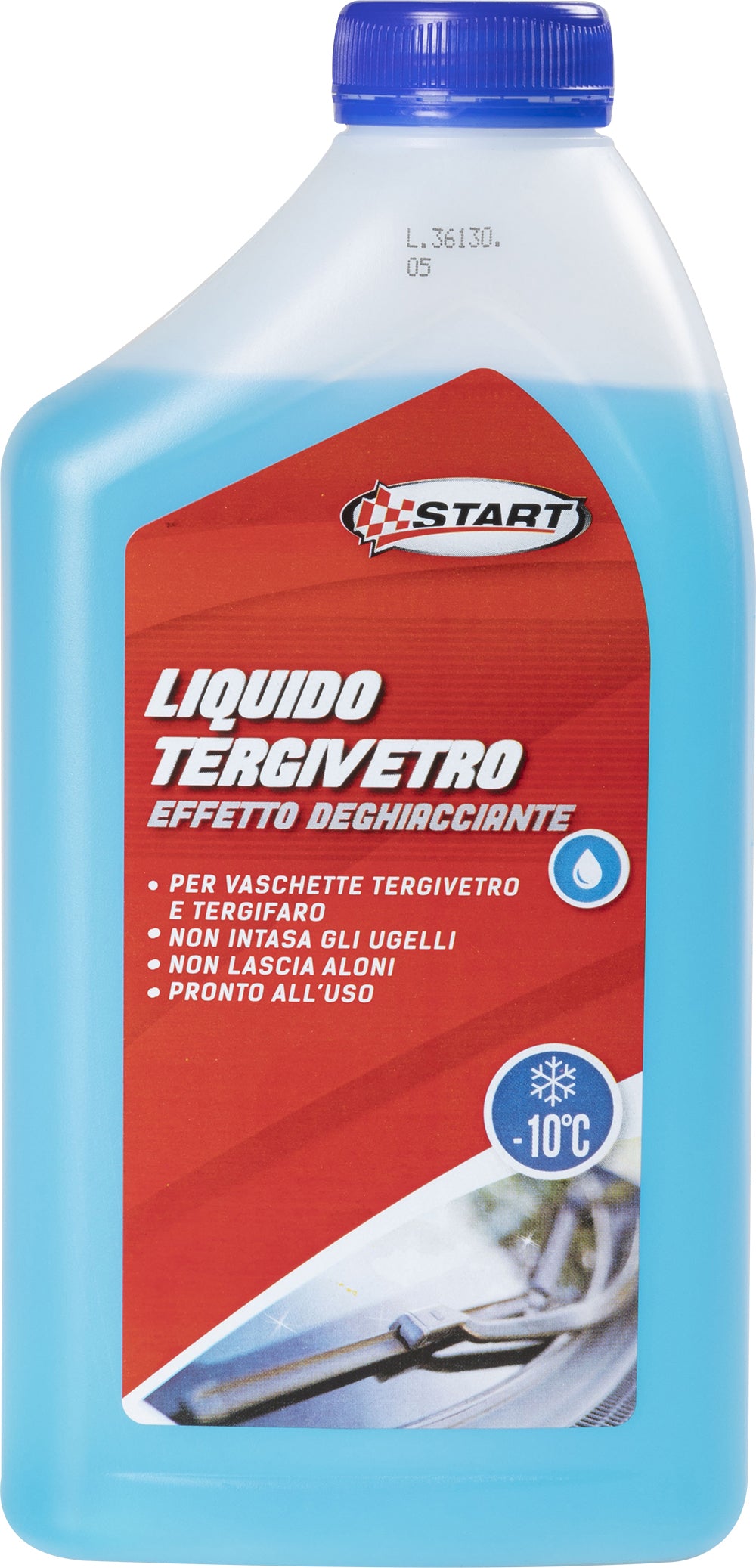 Liquido tergivetro effetto deghiacciante -10C 1L