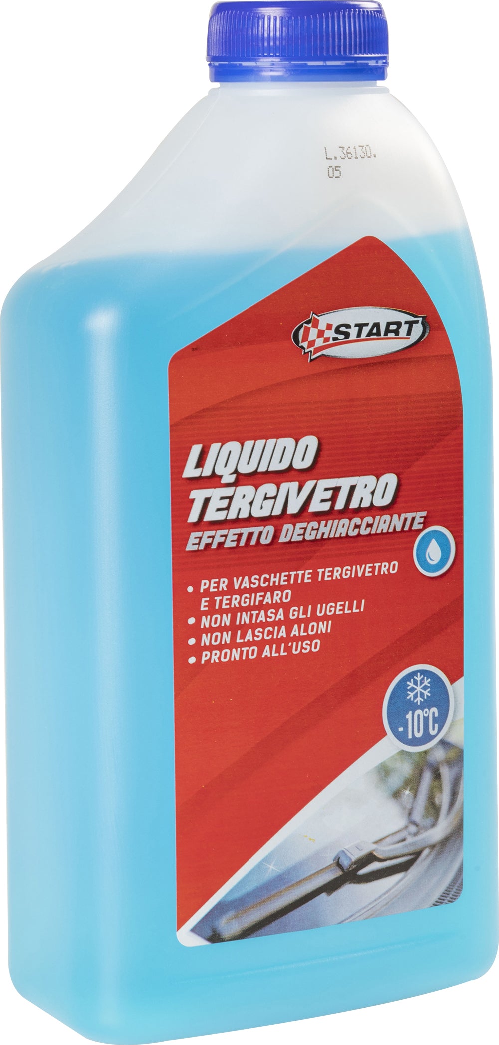 Liquido tergivetro effetto deghiacciante -10C 1L