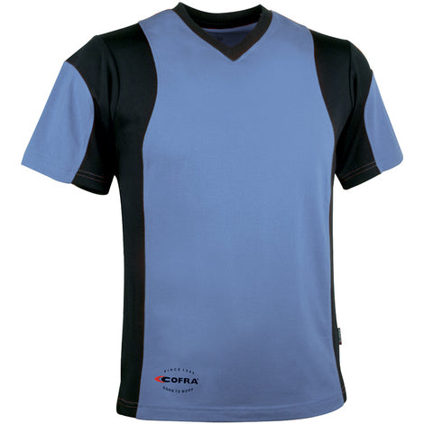 COFRA MAGLIETTA JAVA CELESTE TG.M ESTIVA