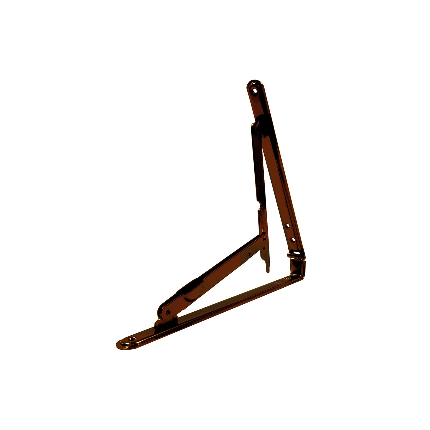 Reggimensola pieghevole - 200 x 200 mm. - marrone