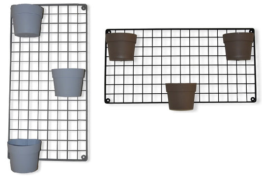 KIT PANNELLO C/3 VASI DIAM.14CM COL.ASS. ART.628 COMBY GREE