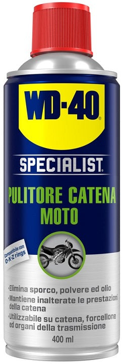 WD-40 MOTO PULITORE CATENA 400ML ART.39798/46