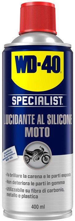 WD-40 MOTO LUCIDANTE AL SILICONE 400ML ART.39021/46