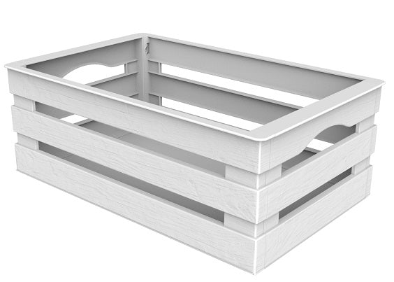 BAMA CASSETTINA MULTIUSO TINA1 CM.25X16X10 H. COLORE PANNA