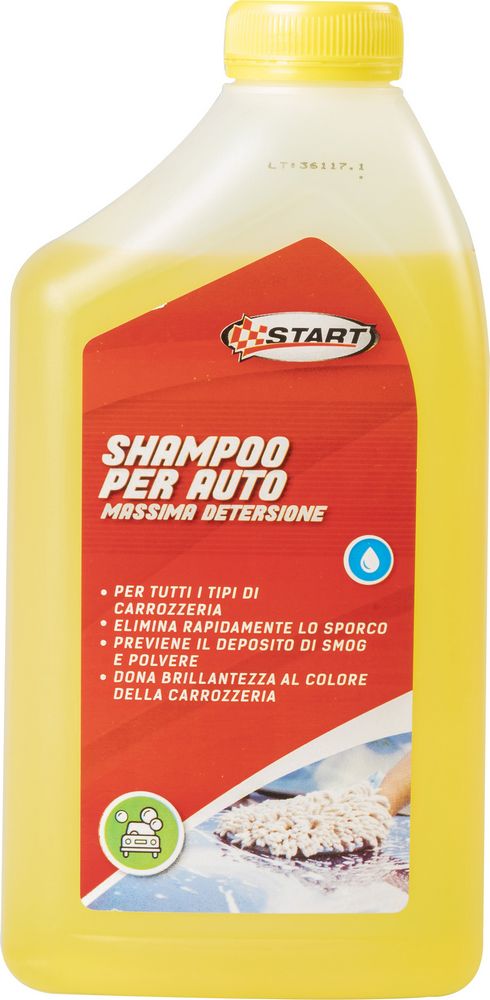 START Shampoo per auto 1L massima detersione modello universale